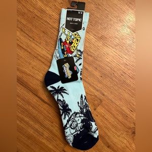 Hot topic SpongeBob sock